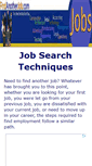 Mobile Screenshot of findanotherjob.com